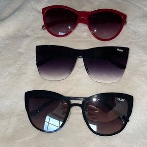 Quay sunglasses x2